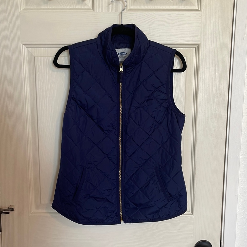 Old Navy Vest. Dark Blue. Size S.
